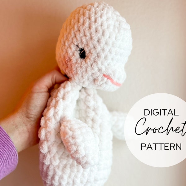 Beluga Whale Crochet Pattern | Beluga Whale Snuggler Pattern | Amigurumi Whale Pattern | Amigurumi Beluga Pattern | Crocheted Beluga Whale