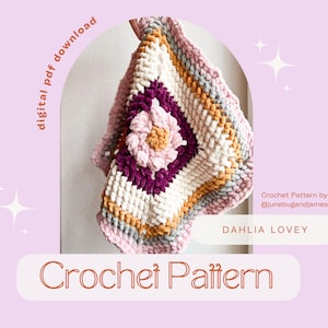 Granny square lovey pattern sale