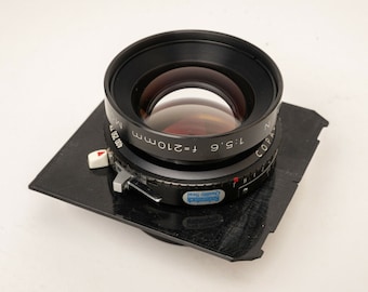 Placa de lente con orificio centrado de 96 x 99 mm de Linhof Technika en tamaños personalizados y estándar