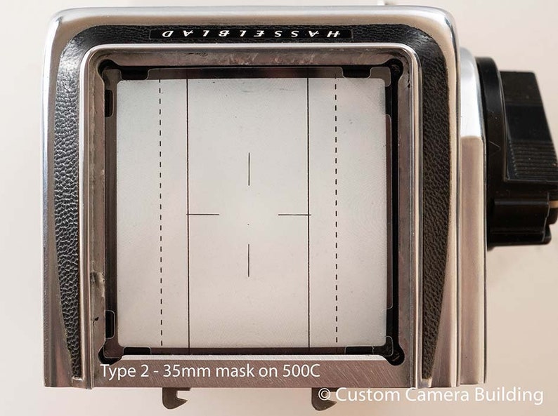 Hasselblad Viewfinder Mask Set Above or Bellow Screen Etsy