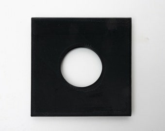 Graflex Crown, Speed Graphic, View 4 x 4 pulgadas, placa de lente modelo/tipo C en todos los tamaños