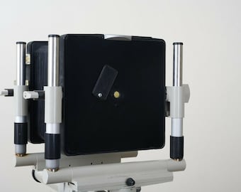 Placa de lente estenopeica Linhof Kardan 162x162 e insertos estenopeicos intercambiables