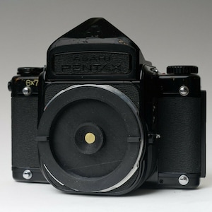Pentax 67 / 6x7 pinhole cap with interchangeable pinhole inserts