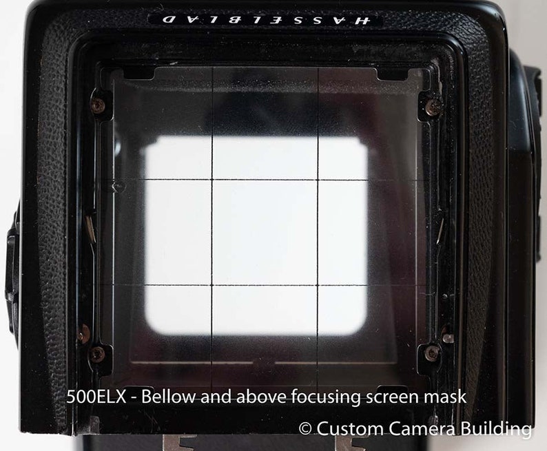 Hasselblad Viewfinder Mask Set Above or Bellow Screen Etsy