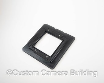 Adaptador de placa de lente 4x5 para Graflex Crown o Speed Graphic Pacemaker a Cambo