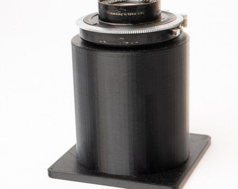 Placa de lente de extensión (sombrero de copa) Graflex Crown o Speed Graphic - diferentes tamaños