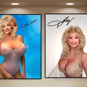 Dolly Parton Sexy Sheer Bathing Suit Bra Set Posters - Etsy Australia
