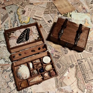 Handmade Miniature Model Box DIY Creative Gift Custom Tiny Toy Craft ...