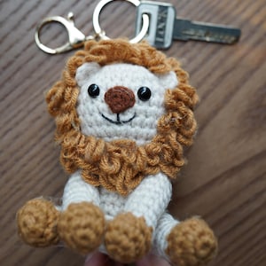 Kit de crochet de león para principiantes, kit de inicio de amigurumi fácil, con video imagen 7