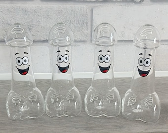 Novelty Willy Shaped Glass - Hen Do Party Gift