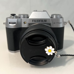 Camera Lens Cap Keeper, Holder, Camera Lens Cap Leash, Leica, Fujifilm, Nikon, Canon, Lens accessory, DSLR, Cute