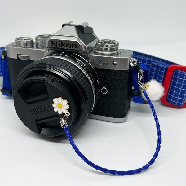 Camera Lens Cap Keeper, Holder, Camera Lens Cap Leash, Nikon, Canon, Lens accessory, DSLR, Cute