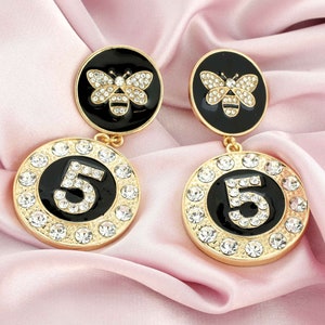 LV Inspired Earrings – J.Series