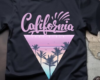 California Shirt , Vacation Shirt , Perfect Gift for Travel , Aesthetic Shirt