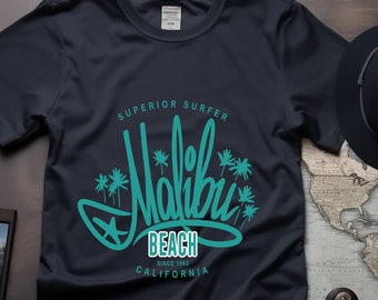 Malibu Beach Shirt , Positive Shirt , Trending Summer Shirts , Malibu Sweatshirt , California Shirt , Gift for him