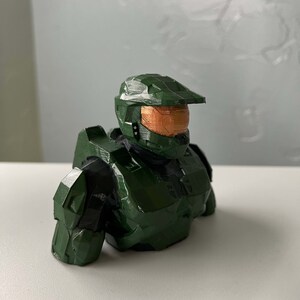 Halo Infinite Master Chief Bust Cake Topper/decor - Etsy