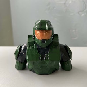 Halo Infinite Master Chief Bust Cake Topper/decor - Etsy