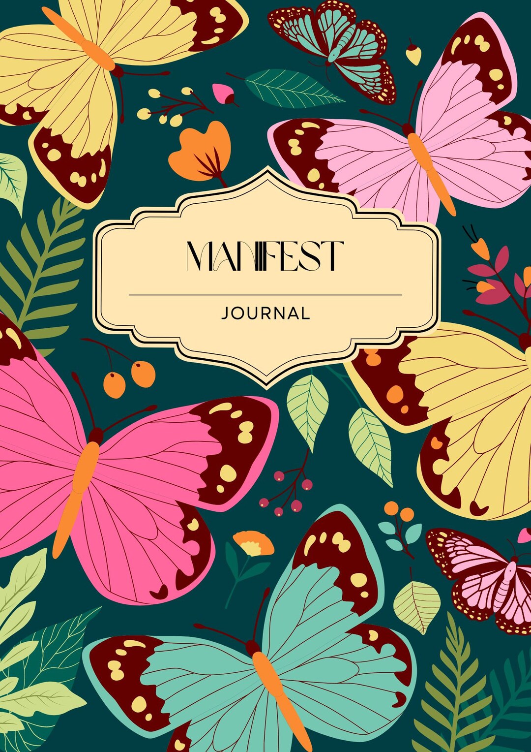 Manifest Journal Etsy