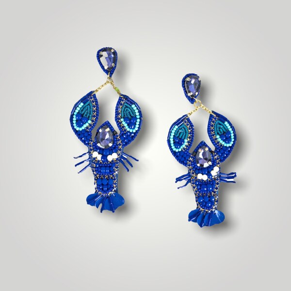 Lobster Earrings Etsy