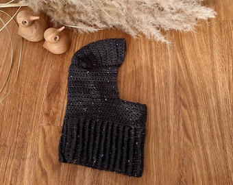 Patrón de crochet para una balaclava o máscara de esquí
