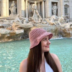 summer hat, bucket hat, sun hat, crochet pattern