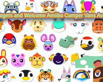 ACNH Animal Crossing All Villagers / Characters Available. All characters Series 1-5 + Welcome and Sanrio.