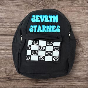 Mini sac à dos avec nom personnalisé