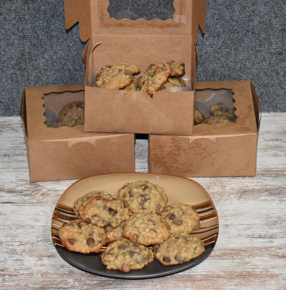 Galletas de avena, plátano y chispas de chocolate España