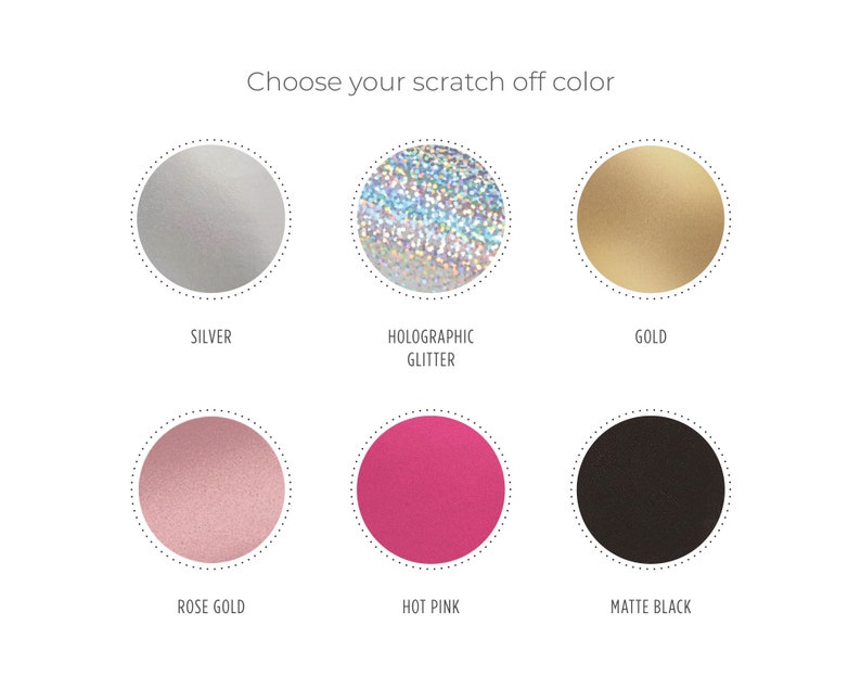 Scratch off Thank You Cards, Mint & Blush Pink, Custom Logo Small ...
