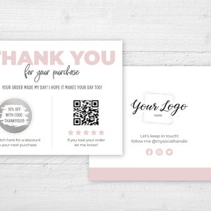 Cartões de agradecimento para raspar com logotipo personalizado, agradecimento para pequenas empresas, cartões de revisão de código QR, cartões de desconto, cartões de raspar para empresas