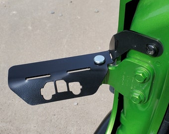 Jeep JL Wrangler & JT Gladiator Foot Pegs: Silhouette (Pair)