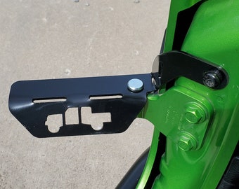 Jeep JL Wrangler & JT Gladiator Foot Pegs: JT Silhouette (Pair)