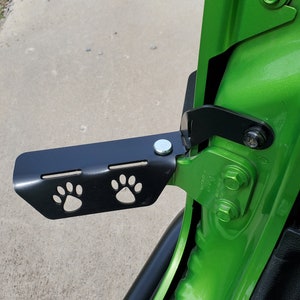 Foot Rest Foot Pegs Fits Jeep JL Wrangler and JT Gladiator (puppy dog paws) Pair