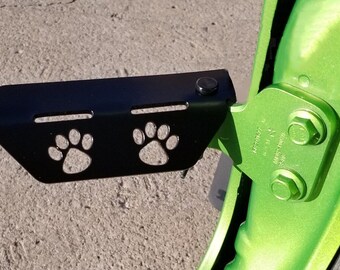 JK Foot Rest Foot Pegs Fits Jeep Wrangler 2007 to 2017 (puppy paws) Pair