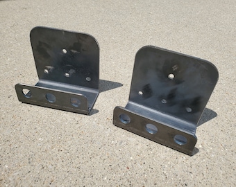 Door Hangers for Jeep Wrangler Doors (PAIR - Unfinished Steel)