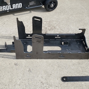 Jack Mount for 'Harbor Freight' 'Badland' 'Badlands' Offroad Jack - Unfinished Steel