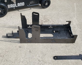 Jack Mount for 'Harbor Freight' 'Badland' 'Badlands' Offroad Jack - Unfinished Steel