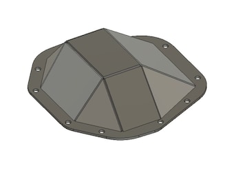 Dana 60 Axle Differential Cover DXF File (Digital Download)
