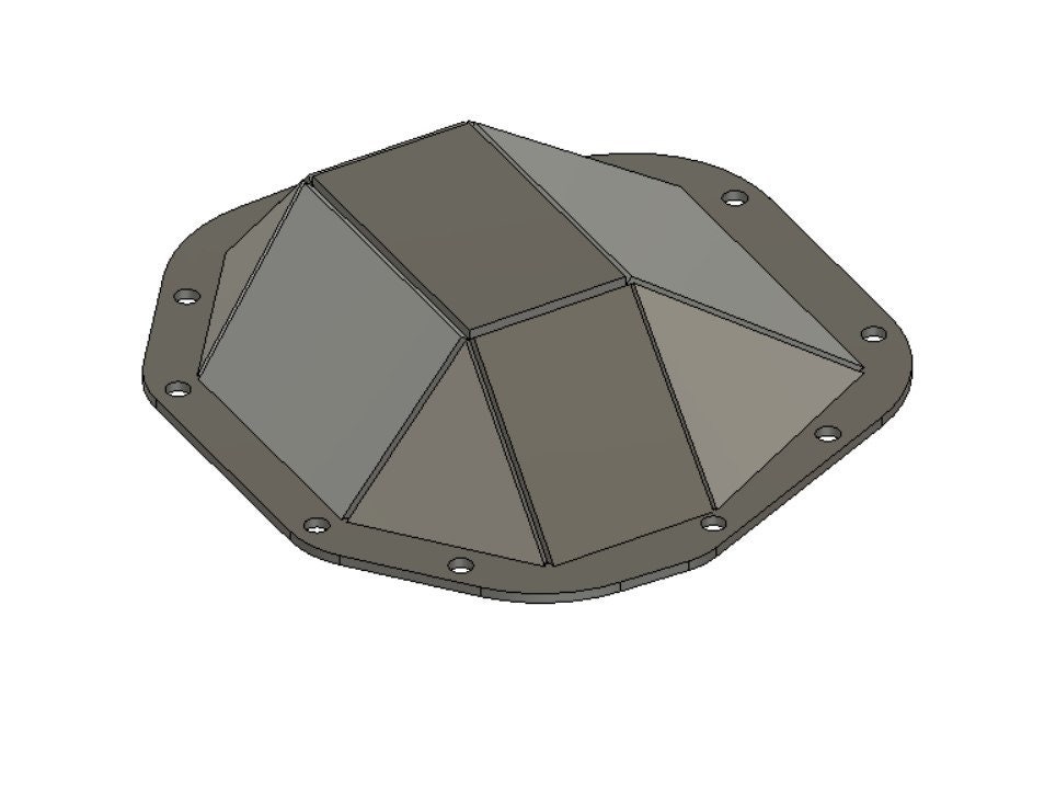 Dana 60 Axle Differential Cover DXF File (digital Download) - Etsy