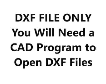 Chevy Dana 60 Kingpin Truss DXF File (Digital Download)