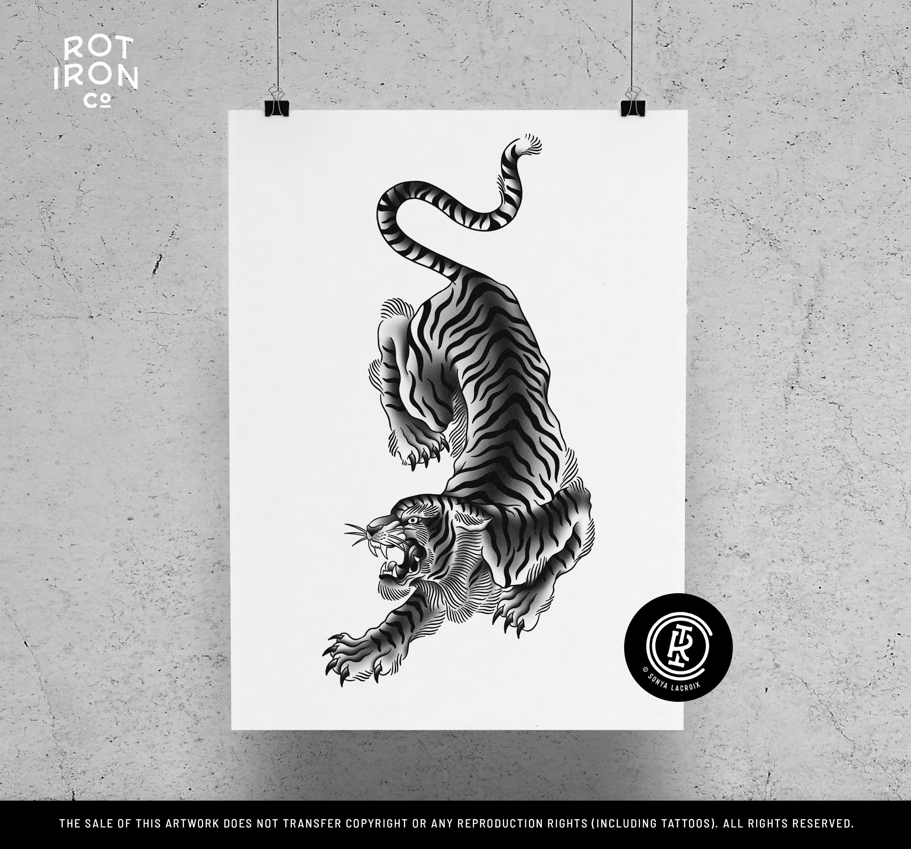 17 ideas de Tatuaje de tigre | tatuaje de tigre, tatuaje de tigres, tatuajes  japoneses, image size:3000x2797