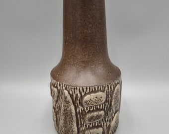 A Danish Johgus Bornholm Studio Pottery Vase, Mid Century Modern, Vintage, Pederson.