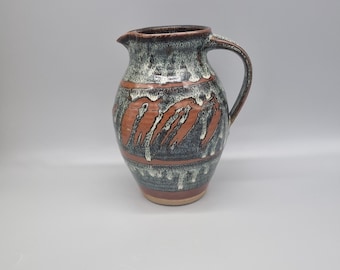 A Vintage Marianne De Trey Studio Pottery Large Jug.