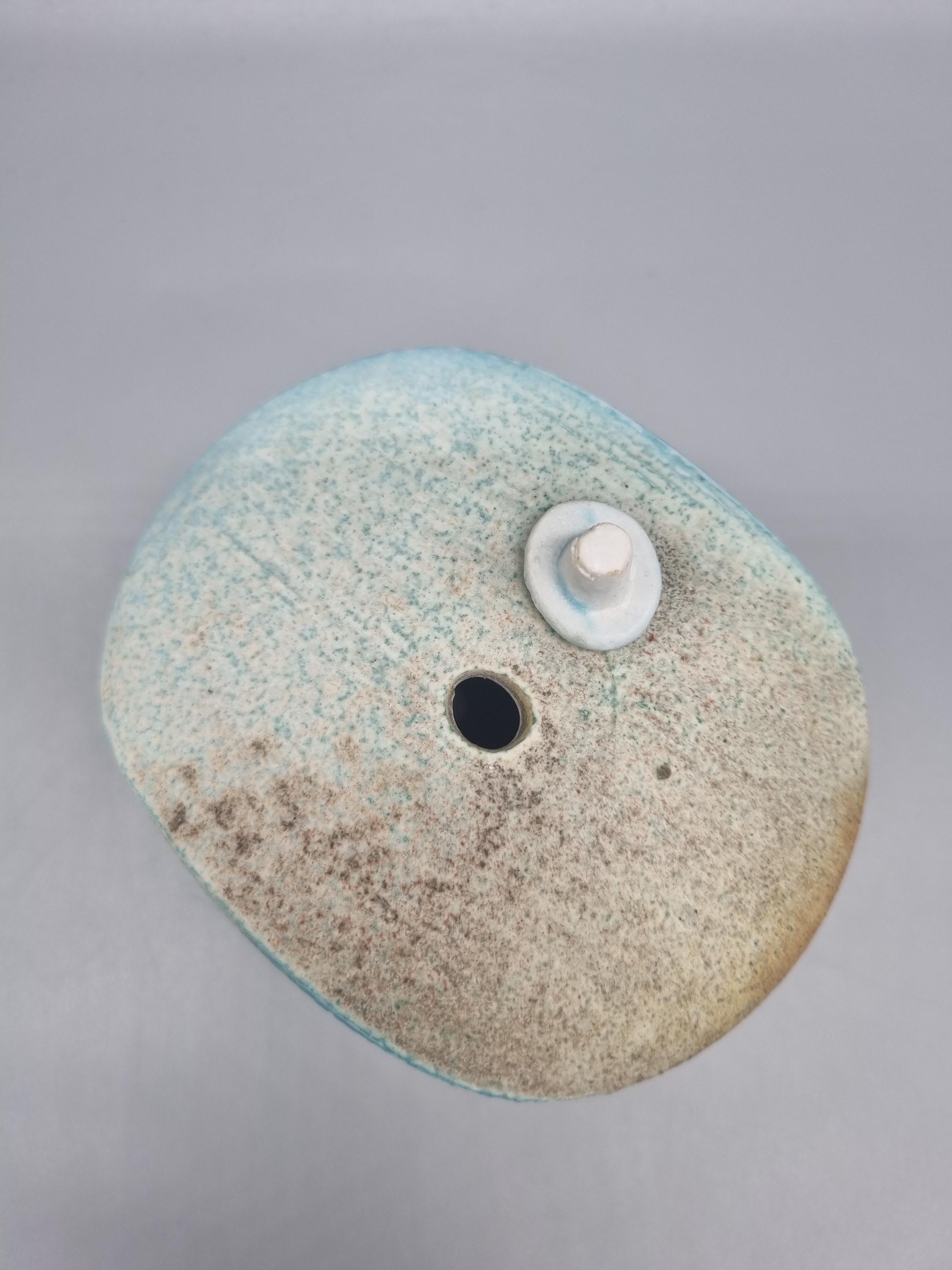 A Jack Doherty Studio Pottery Soda Glazed Porcelain 'keeper' Box
