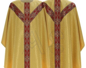 Semi Gothic Chasuble with matching table - all colors