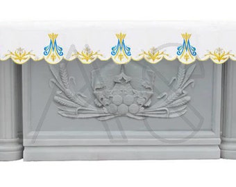 Marian altar cloth