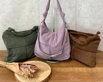 Corduroy shopper bag for women | Corduroy shoulder bag | Shoulder bag | Crossbody bag