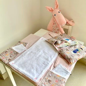 Trousse et matelas à langer pour bébé