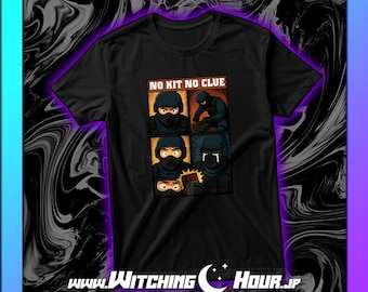 Camiseta "No Kit No Clue CS2" - Camiseta cómica de Counter Strike Defuse Fail, 10 Second Panic, camiseta de jugador Clutch sin kit, humor divertido de Bombsite