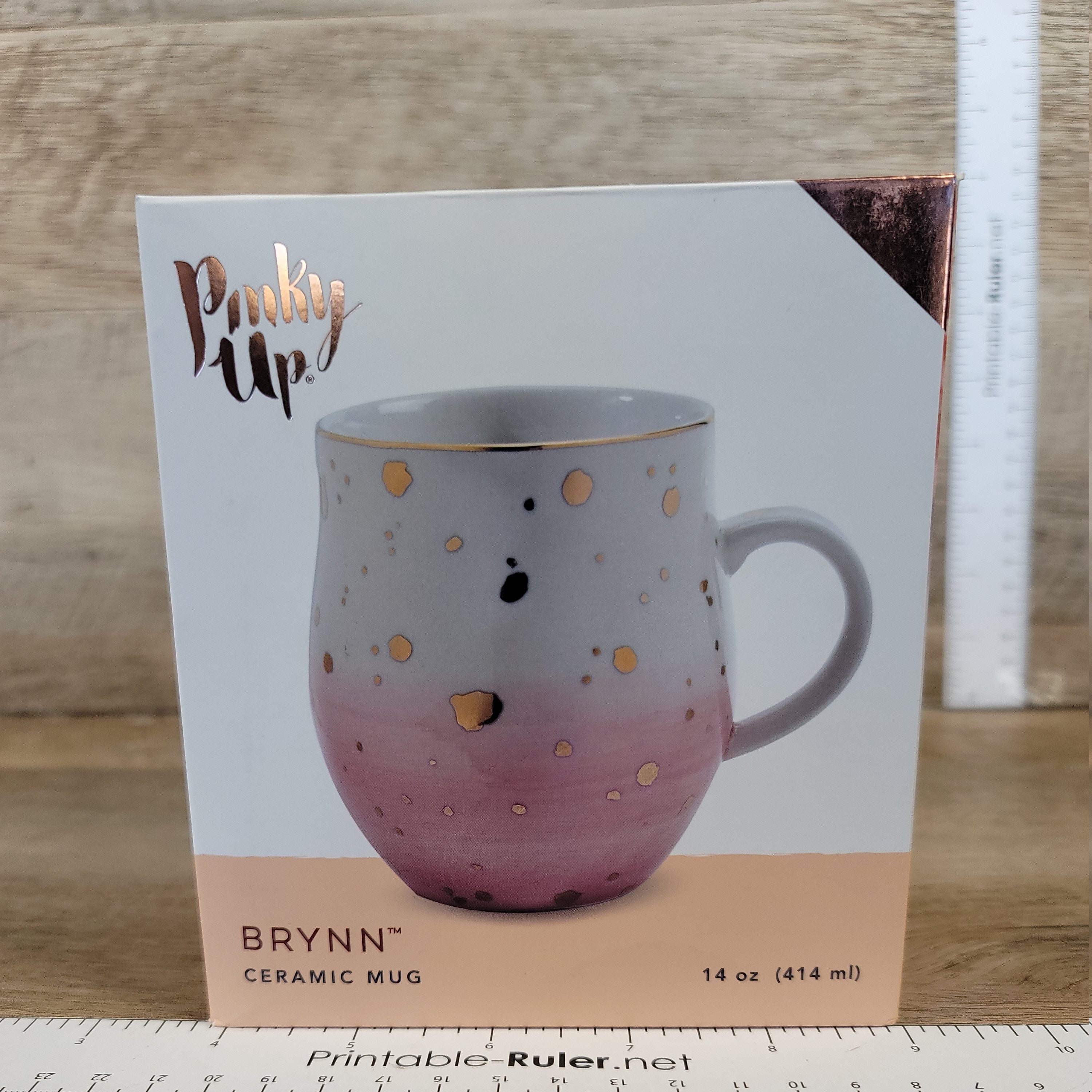 brynn speckle ceramic mug by pinky up pink etsy